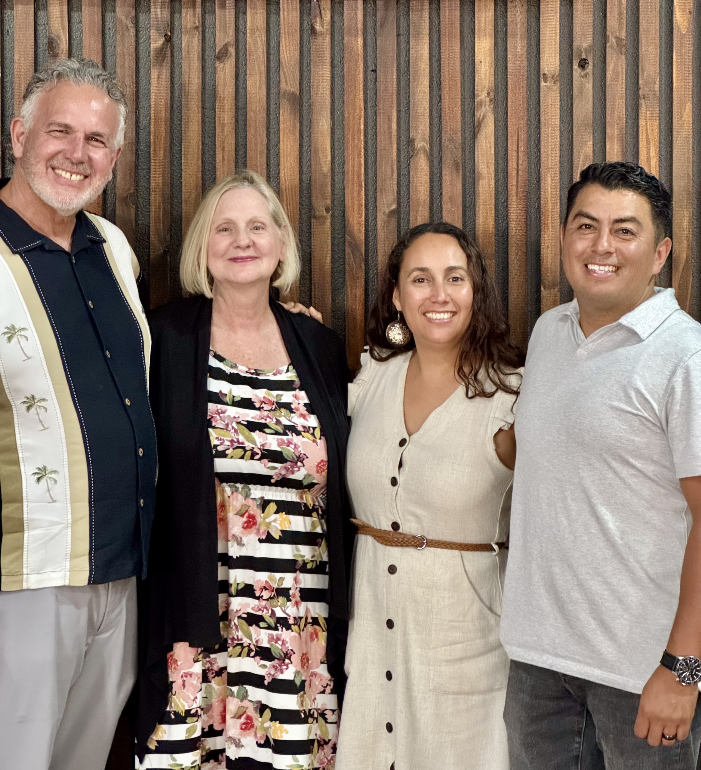 Dave and Dawn with Pastor Abraham and his wife Martha.