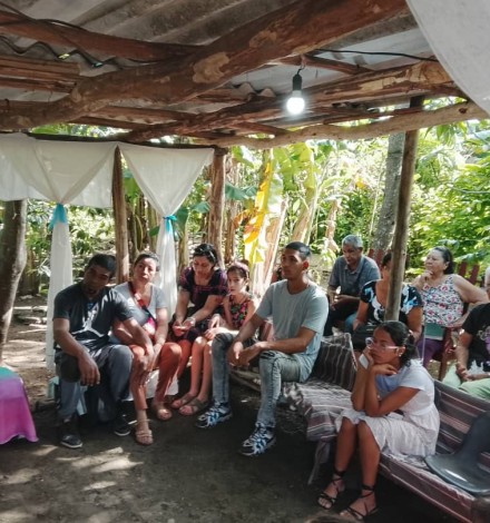 Sunday Church gathering.