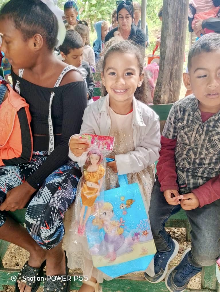 Its always beautiful to see happy faces receiving their toys, through Hannah's Toys of Hope.