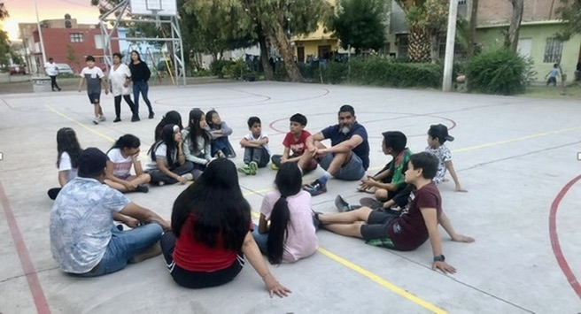 One of their evangelistic outreaches