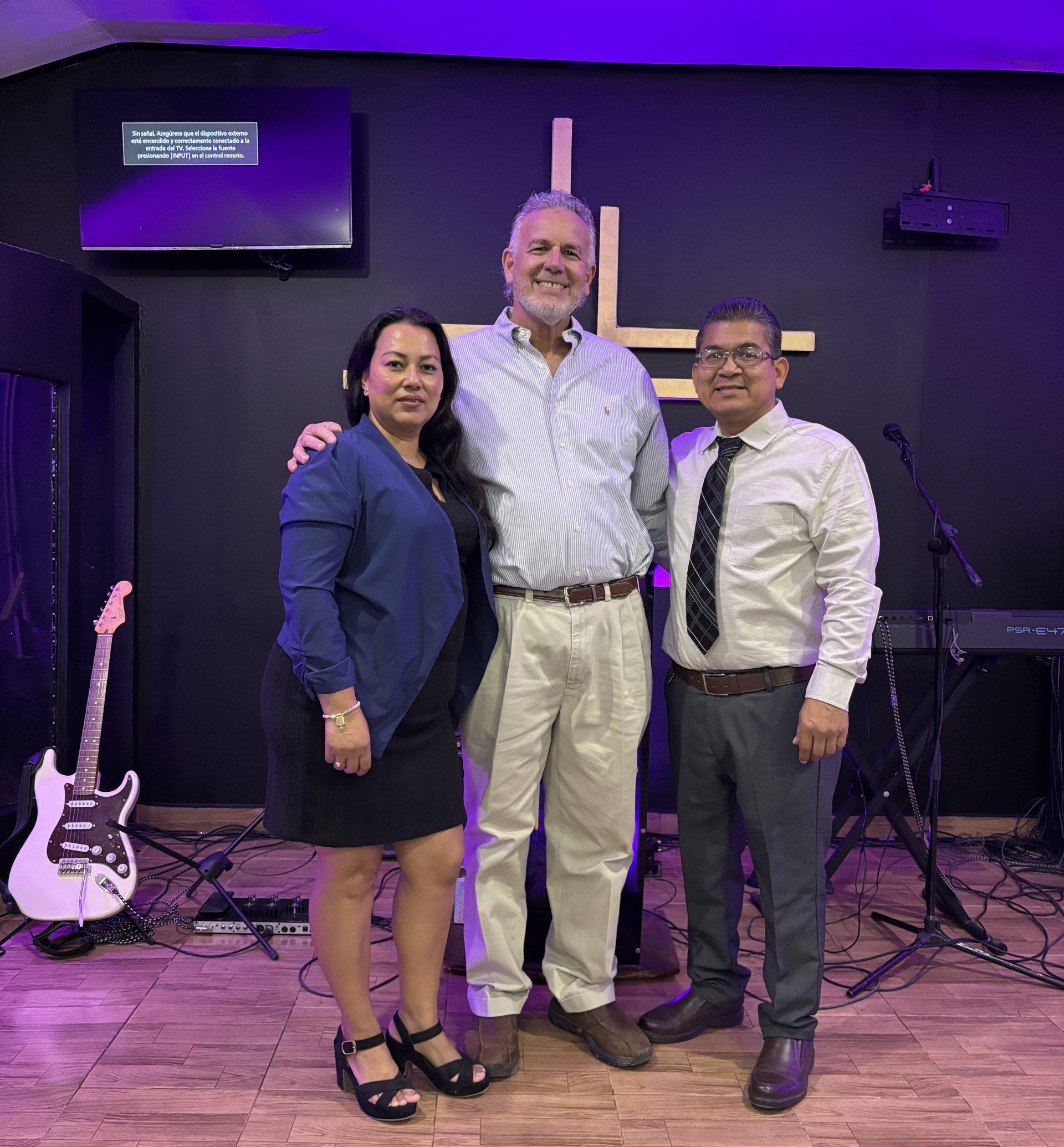 Blanca, Dave and Pastor Federico Munoz