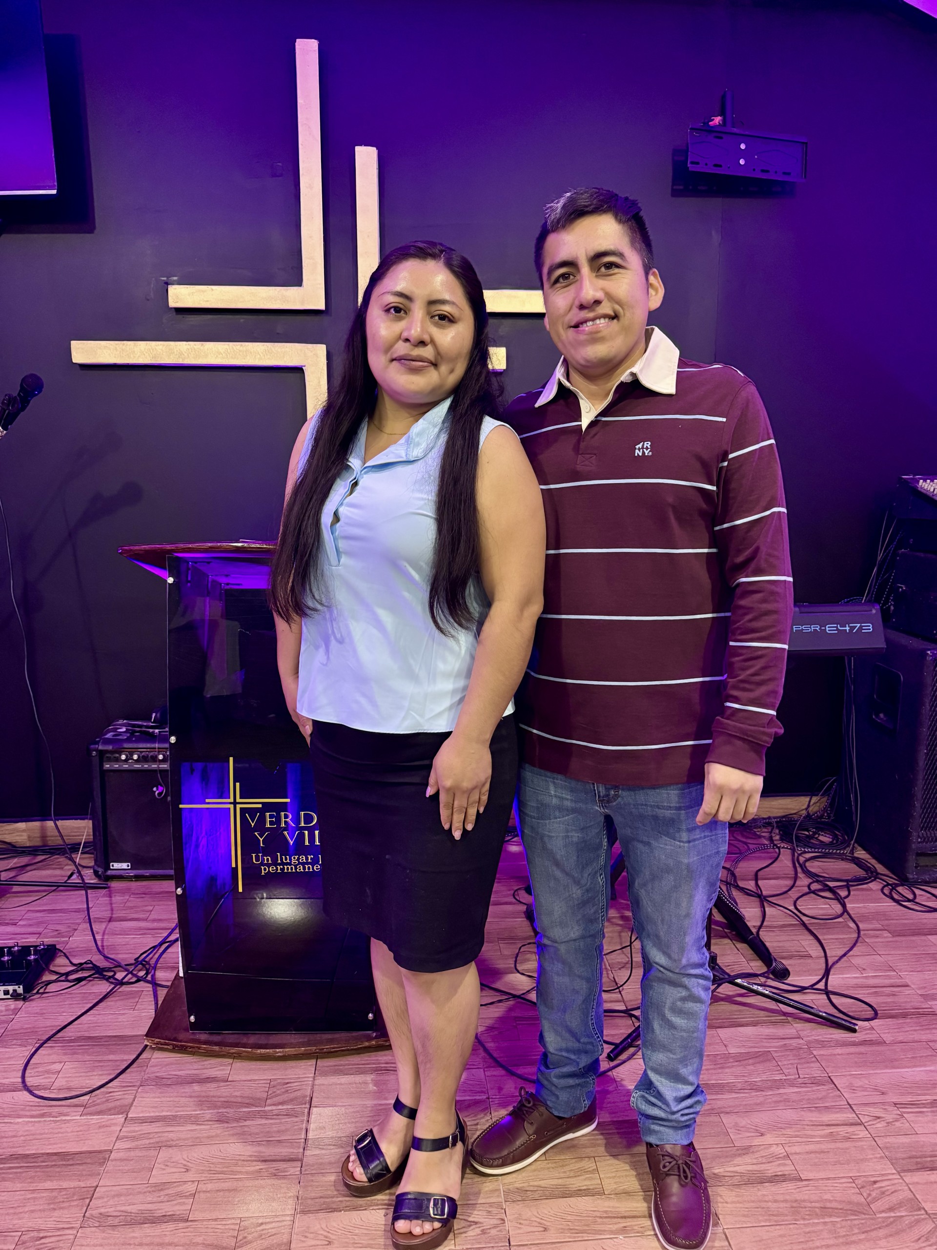 Miguel and his wife Berenice
