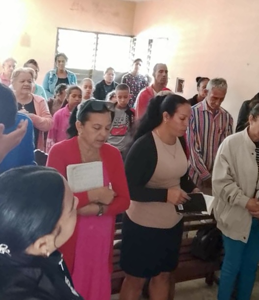 Church gathering on the Big Island