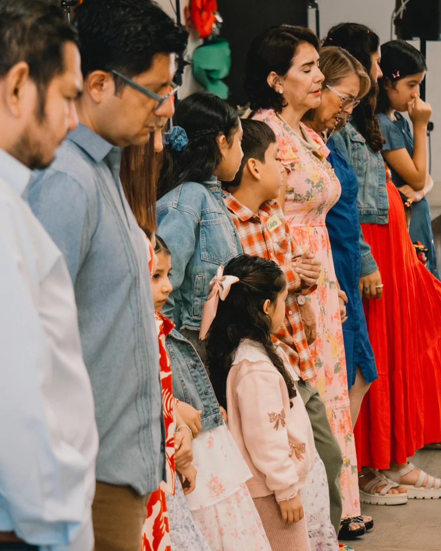 Before service prayer time