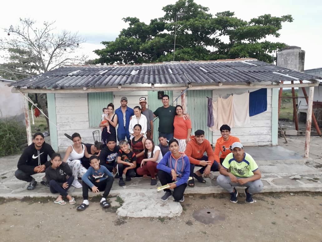Pastor Mario and Yani with families being reached through a growing church plant.
