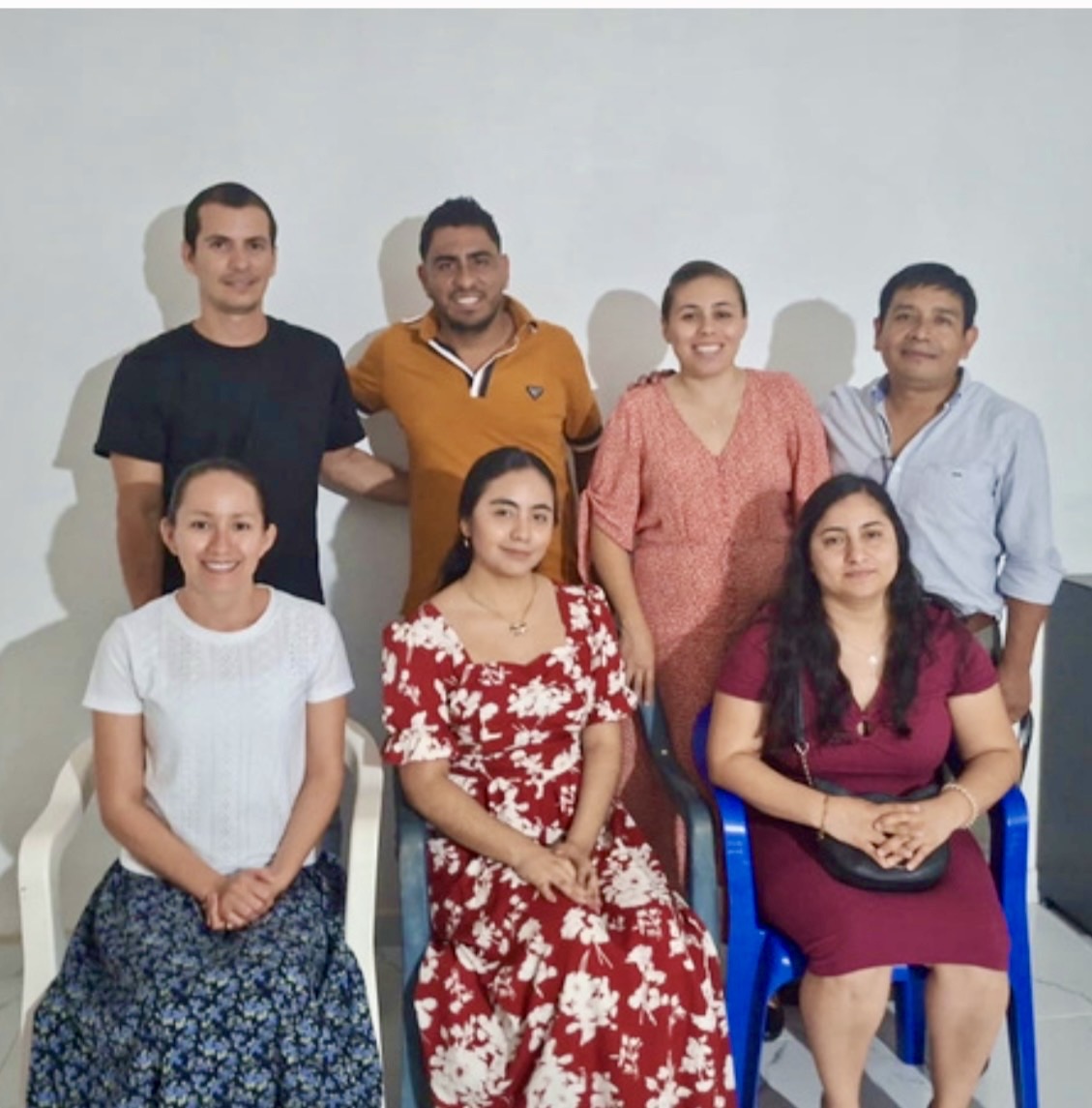 The faces of a future church. This core group of 12 believers in Manzanillo is the foundation of what we pray will become a thriving Mission Center for the city.