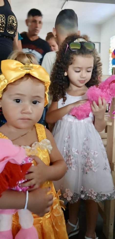 Pure joy: These smiles are made possible through Hannah’s Toys of Hope. Each gift is a tangible reminder to these little ones that they are seen and loved by their Heavenly Father.
