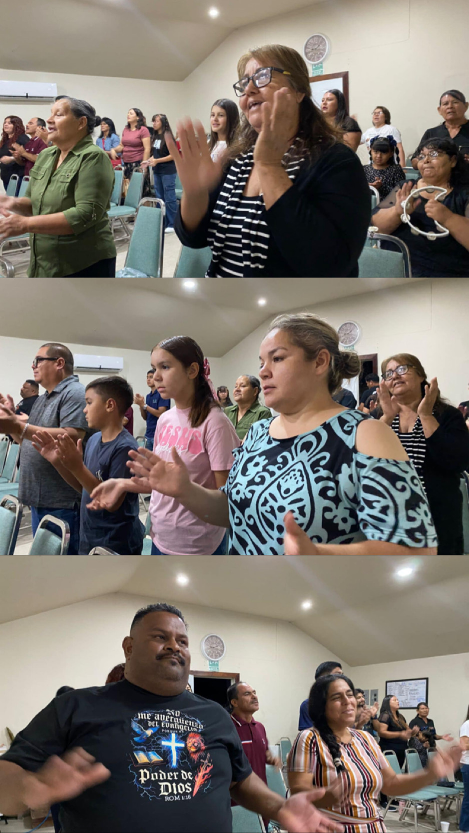 Mana del Cielo (Mana from Heaven) Church in Mexicali, lead by Pastor Favian.