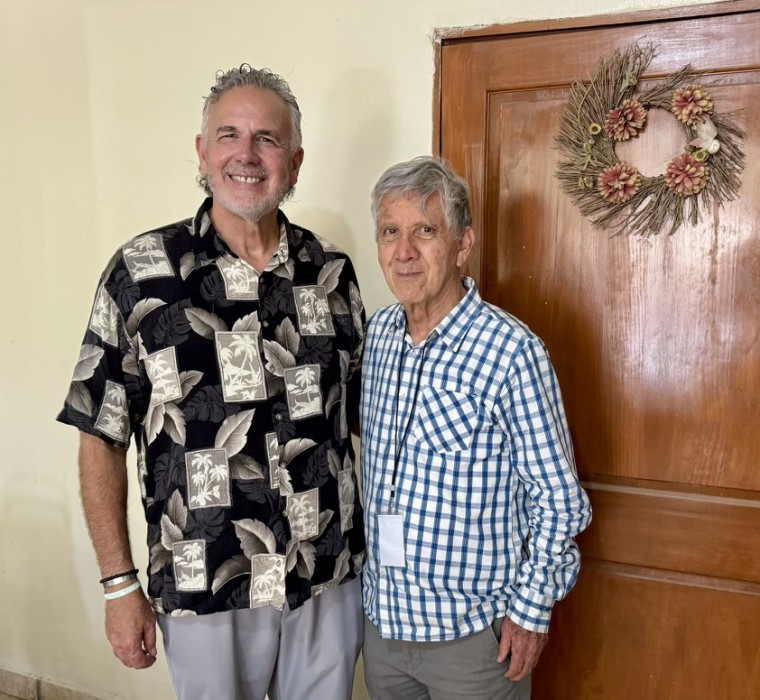 Dave with Jose Antonio Navarro