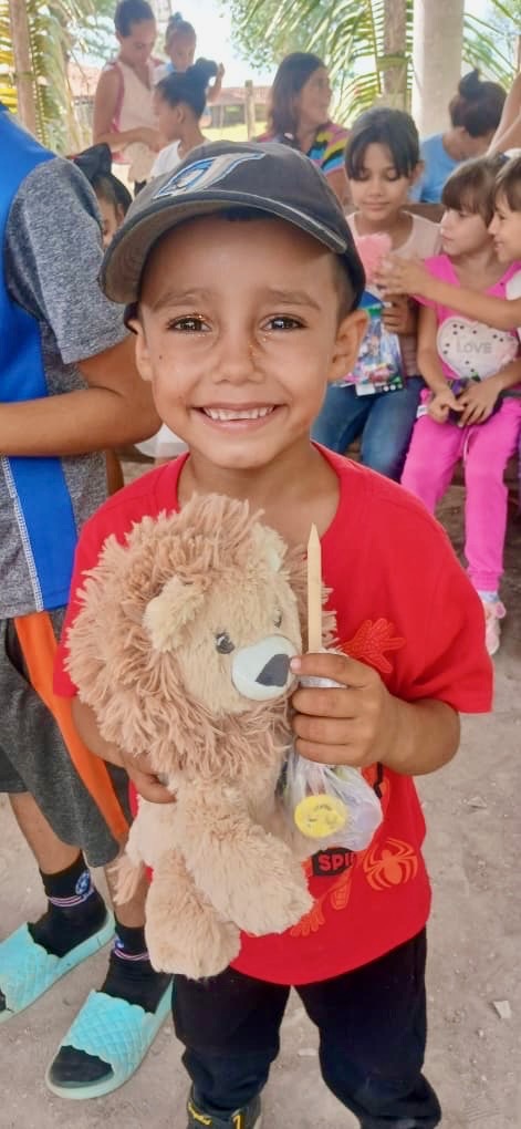 Pure joy! Every gift delivered through Hannah’s Toys of Hope carries a message of God’s love. 🎁