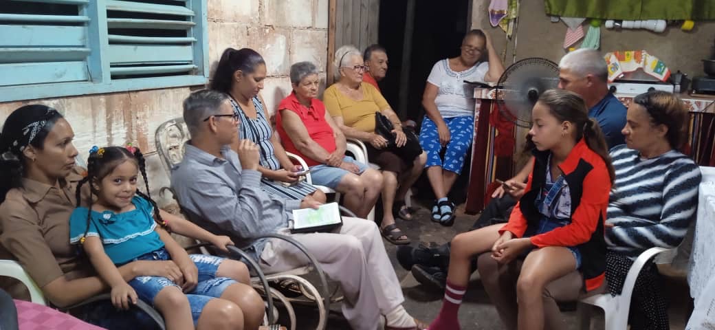 One of the house churches led by Pastor Luis.