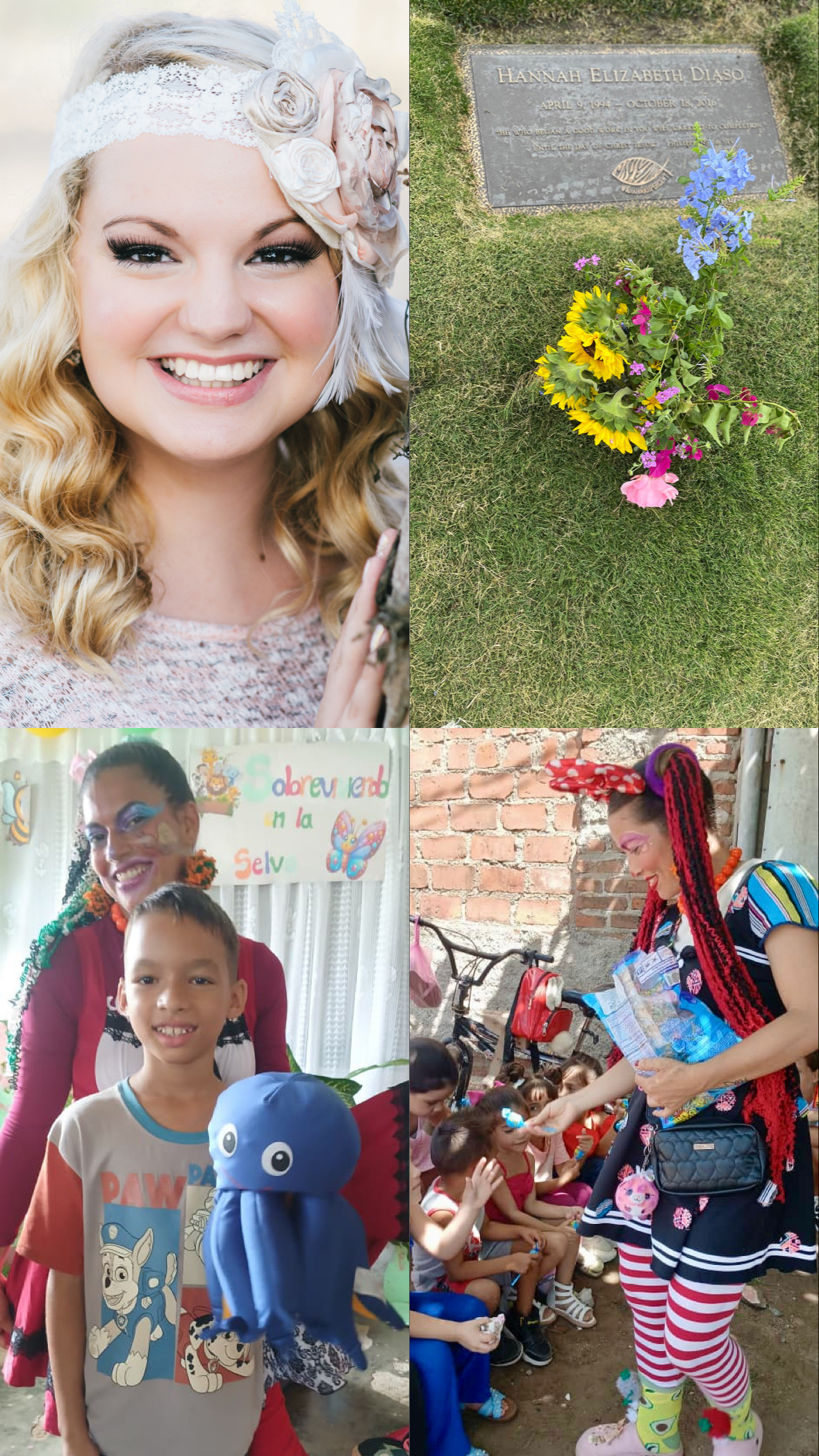 Hannah Elizabeth Diaso and Hannah's Toys of Hope in Action
